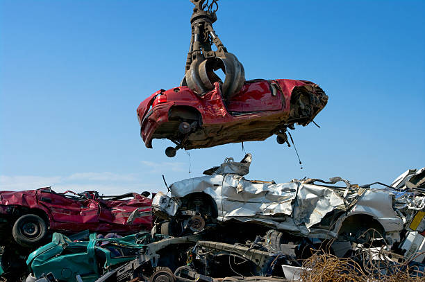 Car wreckers yard